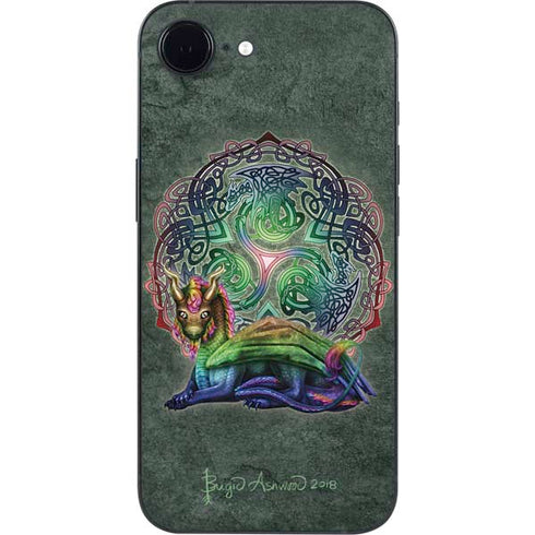 Celtic Dragon by Brigid Ashwood iPhone 16e Skin